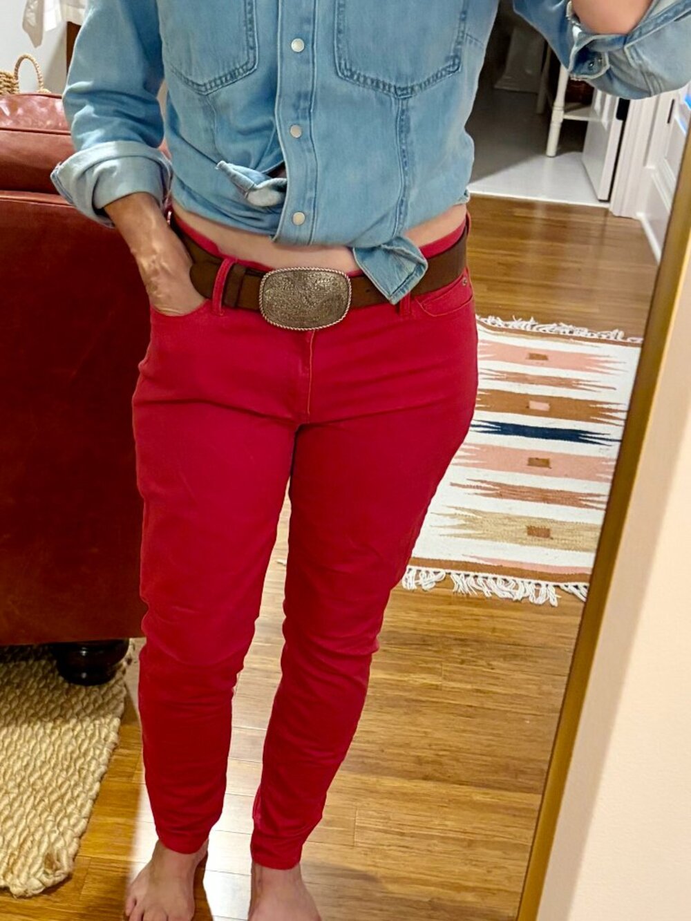 Gap Hot Pink Denim Jeans
